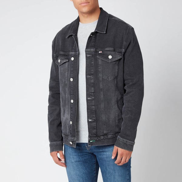 Tommy Jeans Men's Regular Trucker Jacket - Grey Comfort