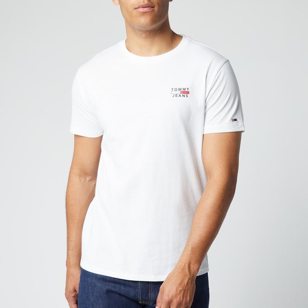 Tommy Jeans Men's Chest Logo T-Shirt - White