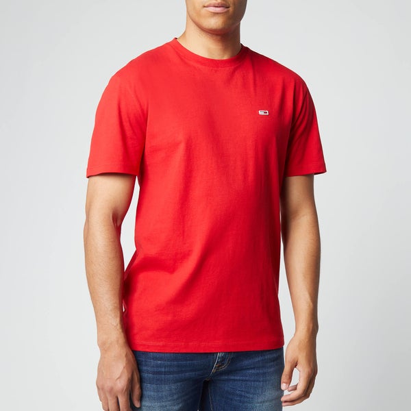 Tommy Jeans Men's Tommy Classics T-Shirt - Deep Crimson