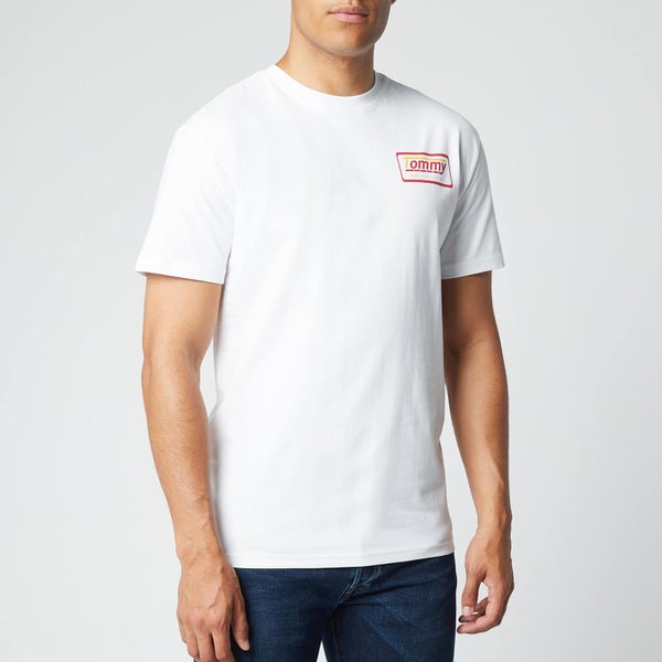 Tommy Jeans Men's Retro Graphic T-Shirt - White