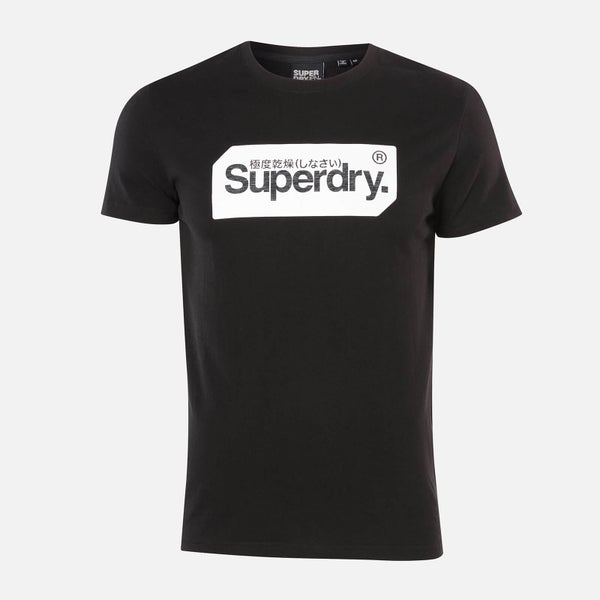 Superdry Men's Core Logo Tag T-Shirt - Black