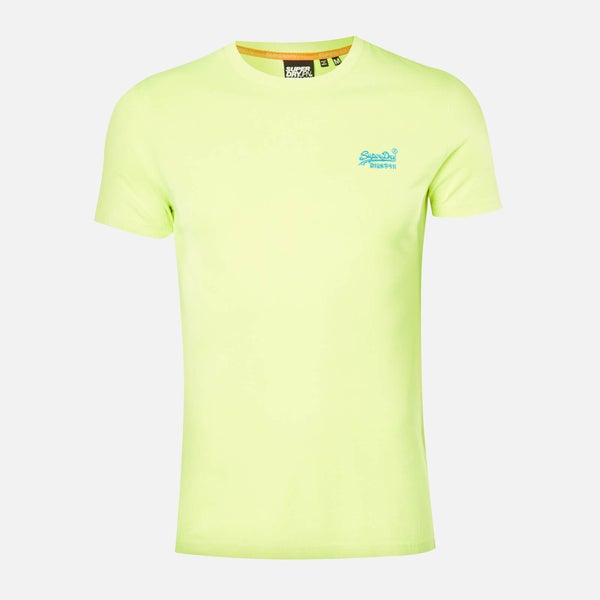Superdry Men's Neon Lite T-Shirt - Neon Yellow