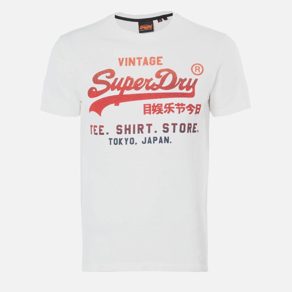 Superdry Men's Fade Store T-Shirt - Optic