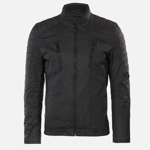 Superdry Men's Carbon Biker Jacket - Black