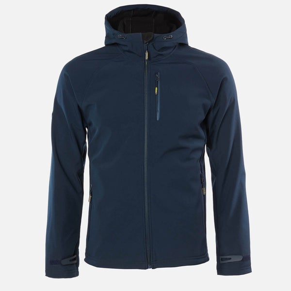 Superdry Men's Hooded Stretch Softshell Jacket - Navy