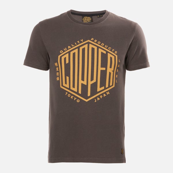 Superdry Men's Copper Label T-Shirt - Vintage Black