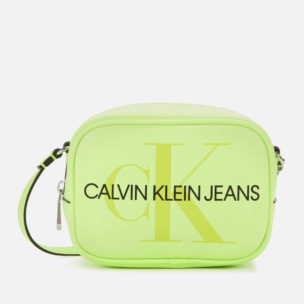 Calvin Klein Jeans Women's Sculpted Camera Bag - Neon Green