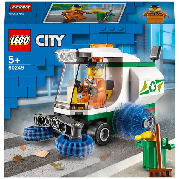 LEGO City : LEGO City : La balayeuse de voirie avec Chauffeur Jouet (60249)