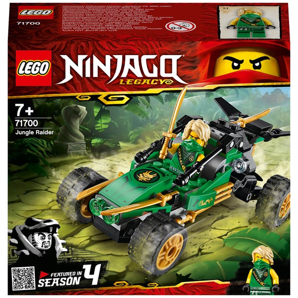 LEGO 71700 NINJAGO Jungle Aanvalsvoertuig Bouwset met Lloyd Poppetje, Tournooi Collectie voor Kinderen van 7 Jaar en Ouder