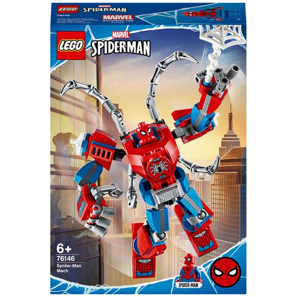 LEGO Super Heroes : Ensemble de Jeu de Construction Marvel Spider-Man Le robot de Spider-Man (76146)