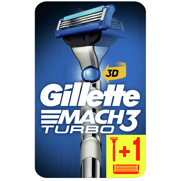 Gillette Mach3 Turbo 3D Rasierer