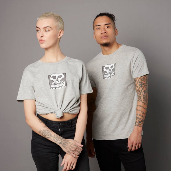 T-shirt Borderlands 3 Skull - Gris - Unisexe