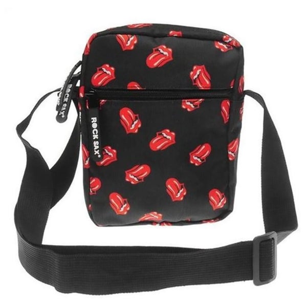 Rocksax The Rolling Stones Classic All-Over Tongue Cross Body Bag