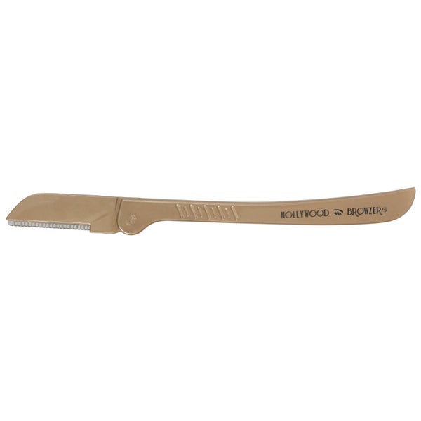 Hollywood Browzer Eyebrow Razor Single Gold