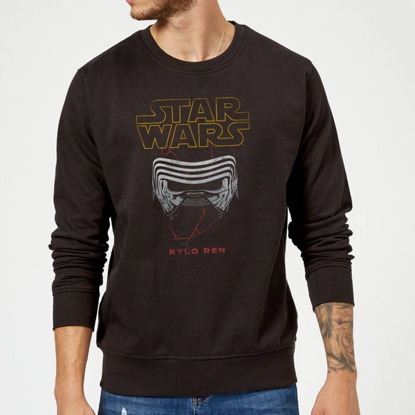 Star Wars Kylo Helmet Sweatshirt - Black