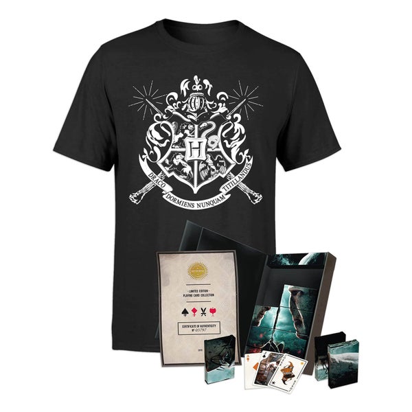 Harry Potter Collector's Set and T-Shirt Bundle