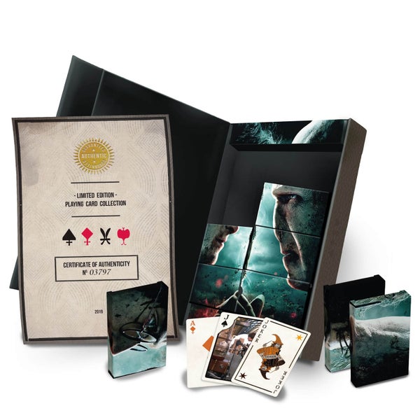 Cartamundi Harry Potter Officiële Limited Edition 8 x Speelkaarten Collector Set