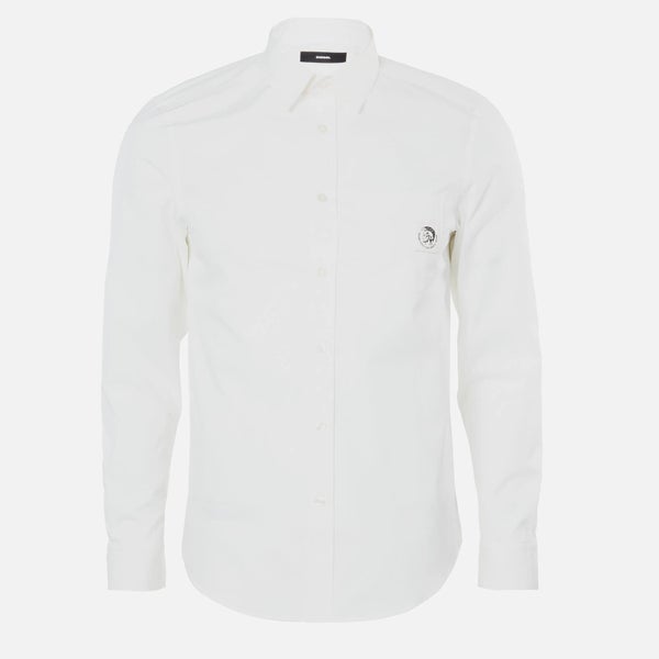 Diesel Men's Bill Pocket Shirt - White