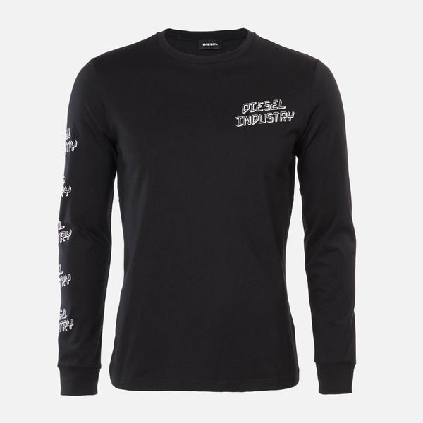 Diesel Men's Diego Long Sleeve T-Shirt - Black