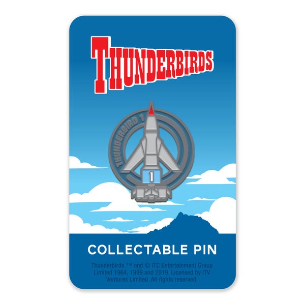 Thunderbirds Emaille Speld Badge 1