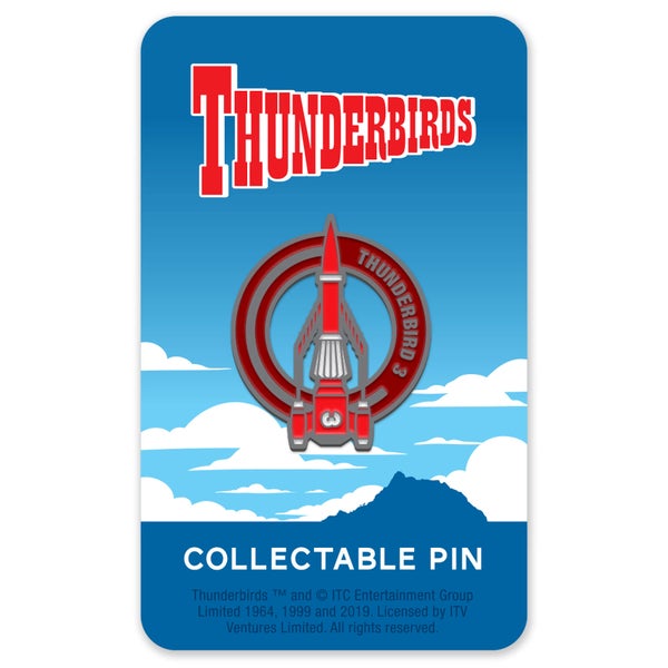 Thunderbirds Emaille Speld Badge 3