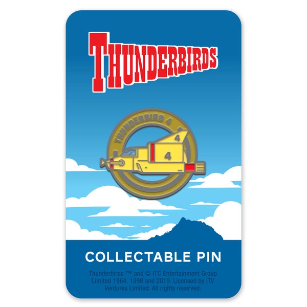 Thunderbirds Emaille Speld Badge 4