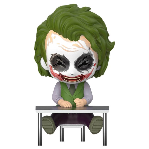 Hot Toys Batman: Dark Knight Trilogie Cosbaby Minifiguur Joker (Lachende Versie) 12 cm