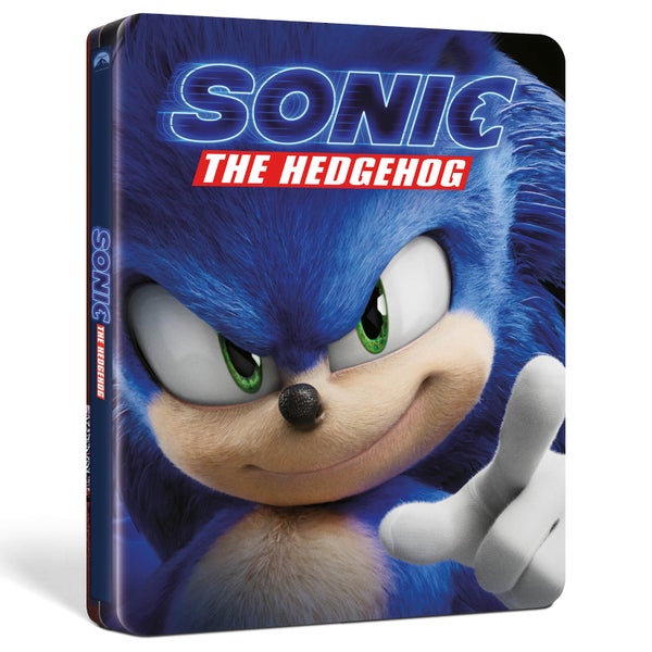 Sonic The Hedgehog - 4K Ultra HD Steelbook (Includes 2D Blu-ray)