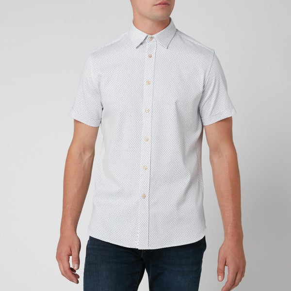 Ted Baker Men's Windo Textured Shirt - White