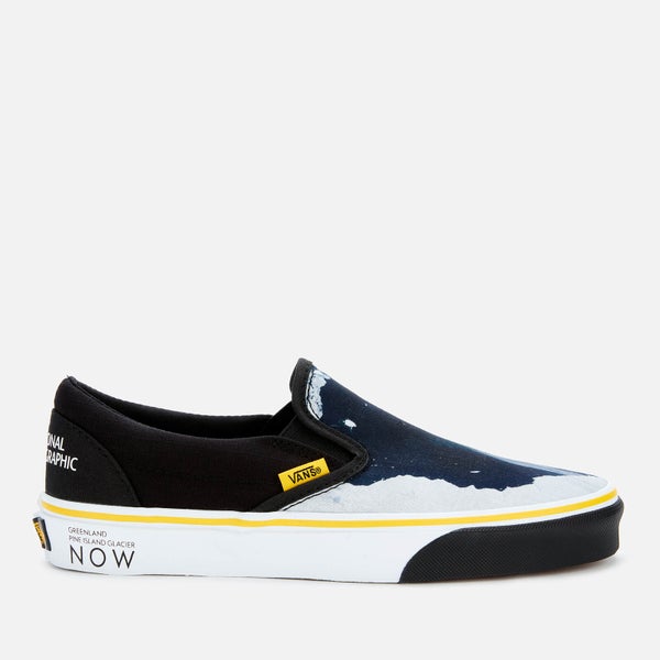 Vans X National Geographic Classic Slip-On Trainers - Then/Now Glacier