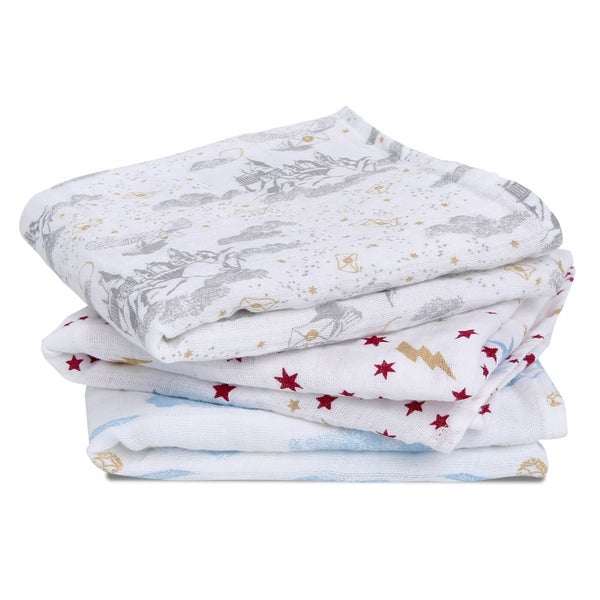 aden + anais Iconic Harry Potter™ Muslin Squares (3 Pack)