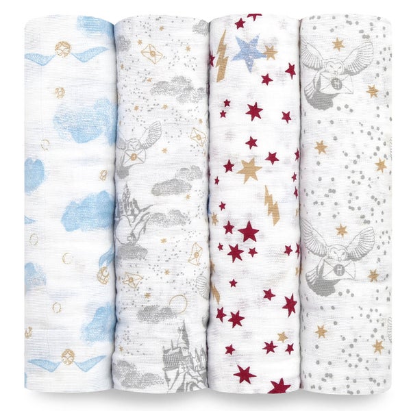 aden + anais Iconic Harry Potter™ Swaddles (4 Pack)