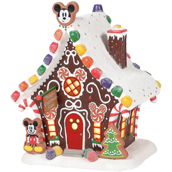 Disney Village Mickey Mouse's Gingerbread House 20.5cm
