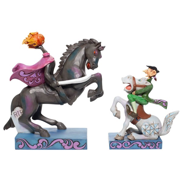 Disney Traditions Headless Horseman and Ichabod Crane Figurine TBC