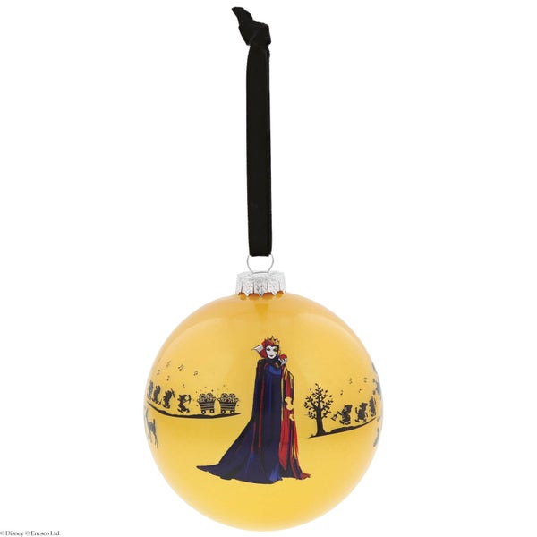 Betoverende Disney Collectie Kies je vergif (Evil Queen kerstbal) 10 cm