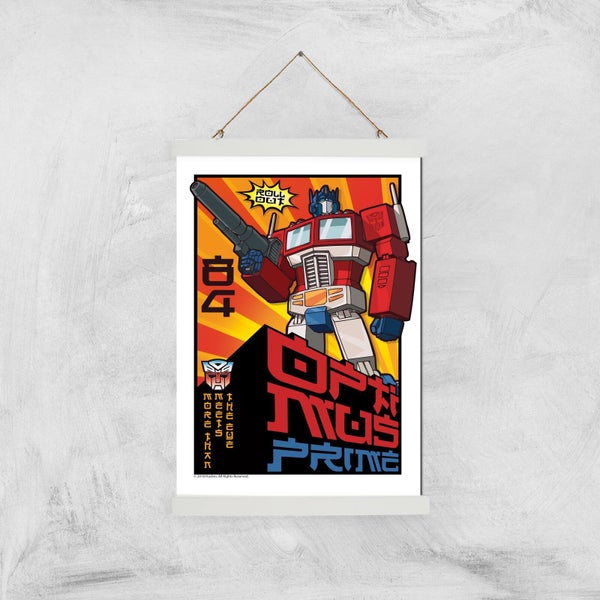 Transformers Roll Out Poster Art Print - A3 - White Hanger