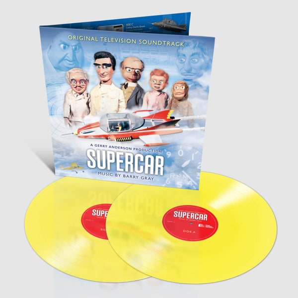 Supercar Original Television Soundtrack 2 x Colour Vinyl