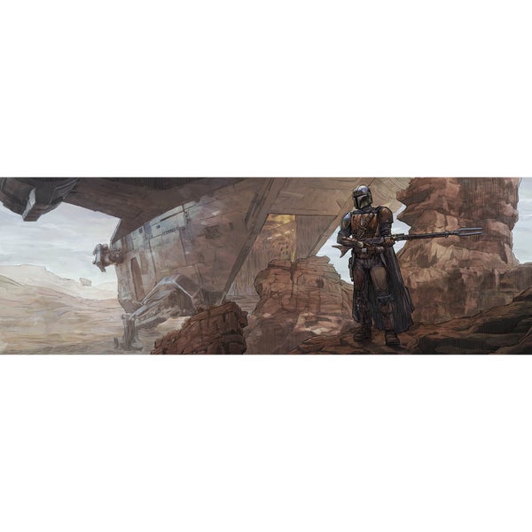 Star Wars The Mandalorian "Best in the Parsec" Lithograph by Brent Woodside