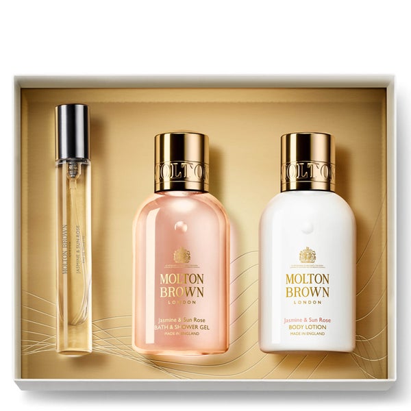 Molton Brown Jasmine and Sun Rose Fragrance Luxuries Gift Set