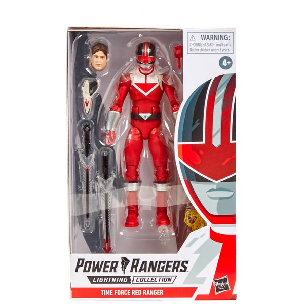 Power Rangers Lightning Collection Time Force - Figurine Ranger rouge