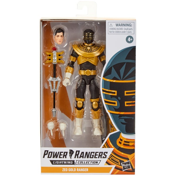 Hasbro Power Rangers Lightning Collection Mighty Morphin Gold Ranger 6-Inch Premium Collectible Action Figure