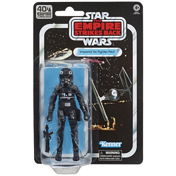 Star Wars The Black Series - Figurine de pilote de chasseur TIE impérial