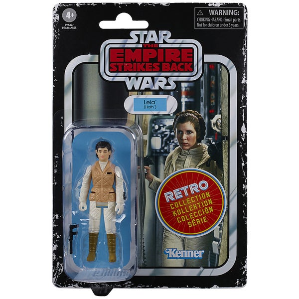 Hasbro Star Wars Retro Collection Figurine articulée Princesse Leia Organa (Hoth) Jouet
