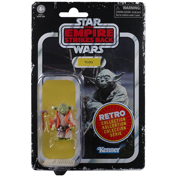 Hasbro Star Wars Retro Collection Figurine articulée Yoda Jouet