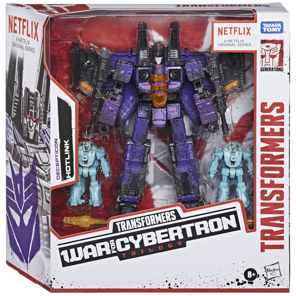 Hasbro Transformers War for Cybertron Series-Inspired Decepticon Hotlink 3-Pack