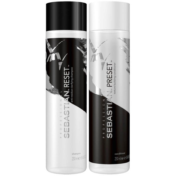 Sebastian Professional Reset/Preset Shampoo and Conditioner