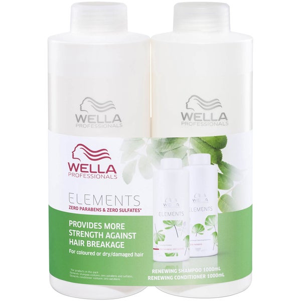 Wella Professionals Care Elements Renewing Duo 2 x 1000ml (Worth $150.00)