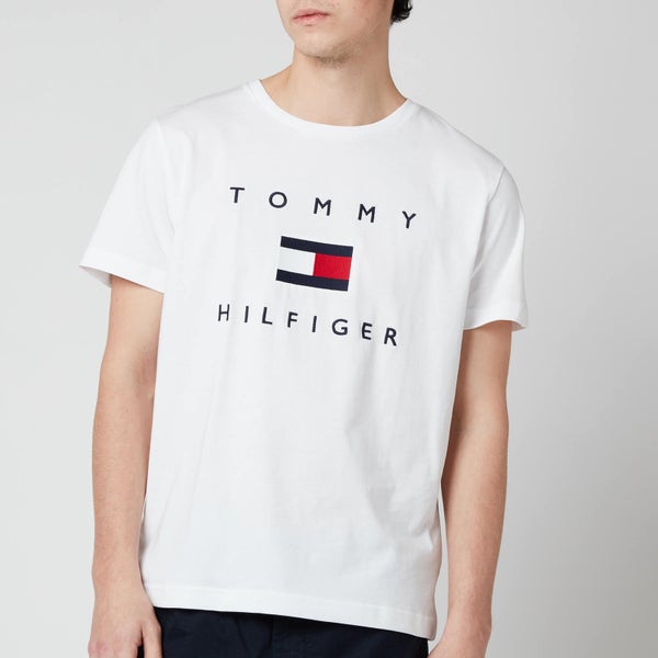 Tommy Hilfiger Men's Flag T-Shirt - White