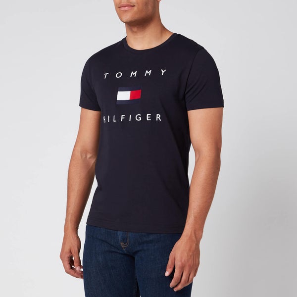 Tommy Hilfiger Men's Flag T-Shirt - Desert Sky