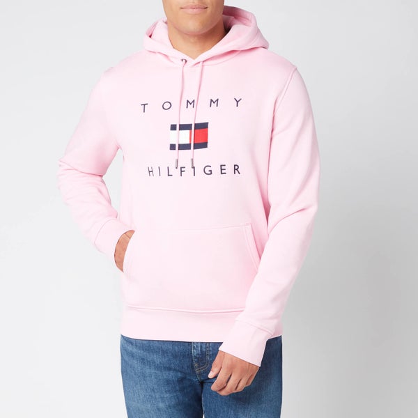 Tommy Hilfiger Men's Flag Hoody - Classic Pink